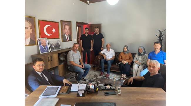 AK Parti Yığılca Belediye Başkanı Selami Savaş'tan Akçakoca İlçe Başkanlığına Ziyaret 