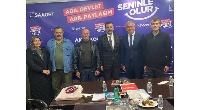 Başkan Fikret Albayrak'tan Saadet Partisi'ne İade Ziyareti