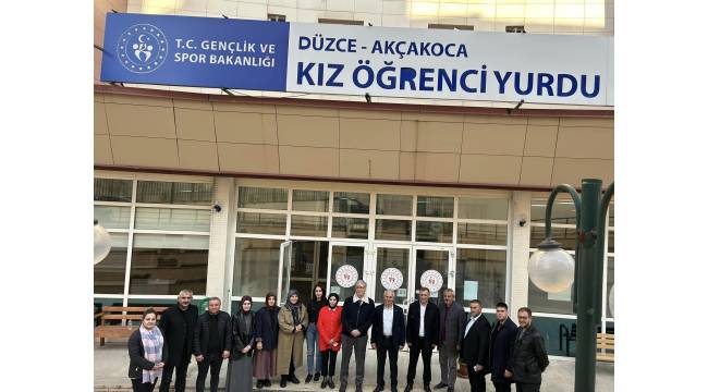 AK Parti Akçakoca Heyeti, KYK Müdürünü Ziyaret Etti