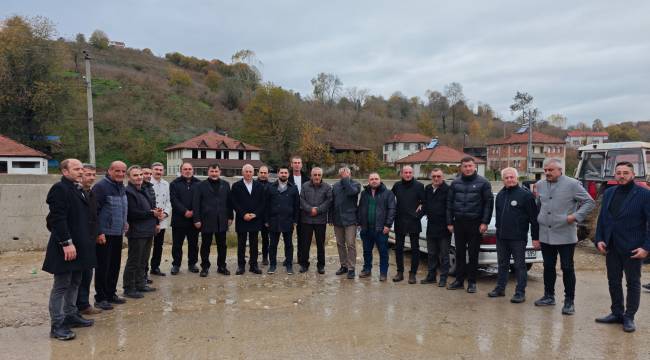 Düzce'nin Esmahanım, Yenice ve Uğurlu Köyleri Dere Islahı Çalışmaları Hızla Devam Ediyor