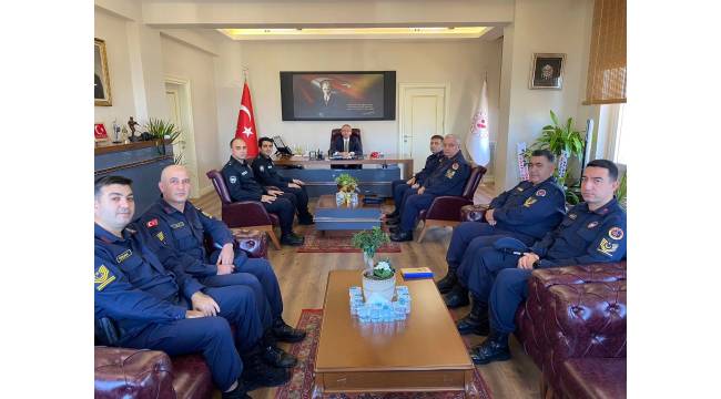 Kaymakam Deniz Pişkin, Genişletilmiş Asayiş Toplantısında Kolluk Güçleriyle Bir Araya Geldi