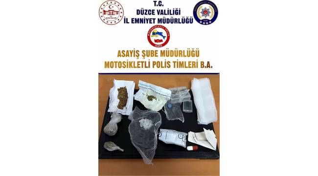 Düzce İl Emniyet Müdürlüğü'nden Kamu Düzenine Yönelik Başarılı Operasyonlar