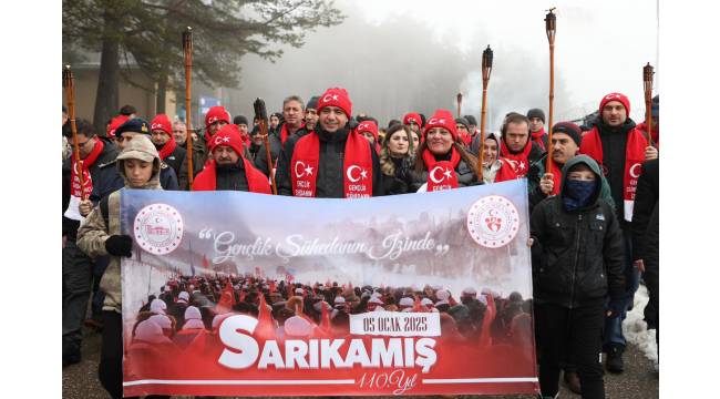 Sarıkamış Şehitleri’ni Unutmadık, Unutmayacağız.