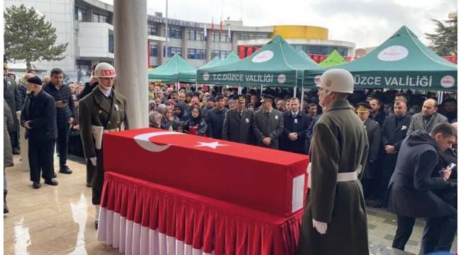 Şehit Mustafa Bazna tekbirlerle ve dualarla uğurlandı