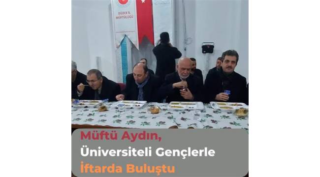 Üniversite Öğrencileri İftarda Buluştu